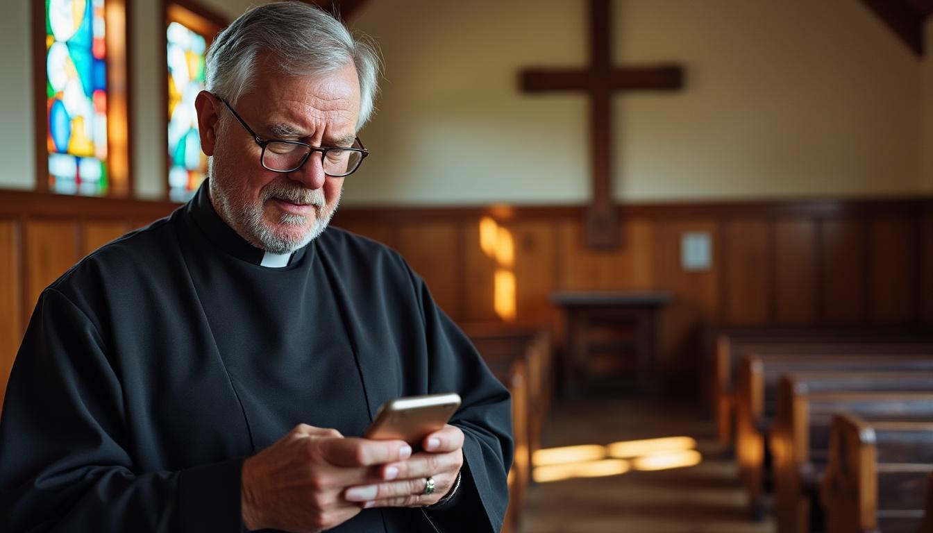 dans le tarn, un prêtre engagé depuis 26 ans cherche un emploi alimentaire afin de sensibiliser à la baisse des dons des paroissiens et soutenir sa mission spirituelle.