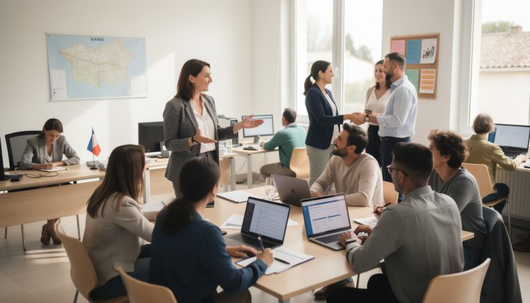 découvrez comment l'état et le gard mobilisent 7 millions d'euros pour soutenir l'insertion professionnelle et dynamiser l'emploi local.