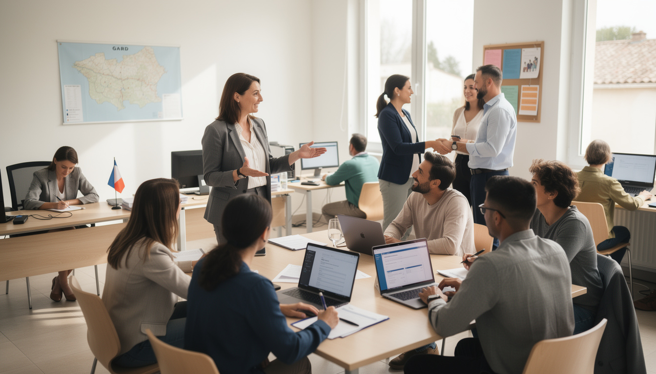 découvrez comment l'état et le gard mobilisent 7 millions d'euros pour soutenir l'insertion professionnelle et dynamiser l'emploi local.