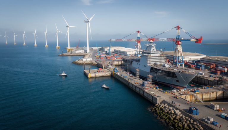 en bretagne, l'emploi maritime progresse de 2,5 % en cinq ans, stimulé par la défense, la construction navale et l'énergie marine, renforçant ainsi l'économie régionale.