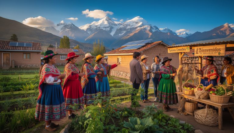 découvrez comment les femmes andines valorisent leur culture et leurs traditions à travers l'écotourisme rural, créant ainsi des opportunités d'emploi durables et innovantes.