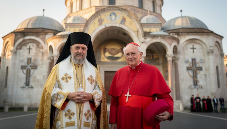 découvrez la collaboration historique entre le métropolite job et le cardinal koch à rome pour célébrer le millénaire de la levée des anathèmes de 1054, un moment clé de réconciliation œcuménique.