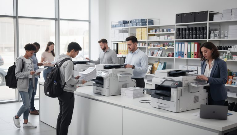 découvrez où faire des photocopies rapidement et à moindre coût, avec des solutions adaptées aux besoins des étudiants et des professionnels.