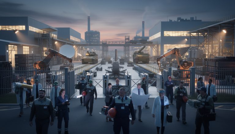 « réveillons-nous d’urgence ! » lance un appel à une mobilisation massive pour pourvoir les milliers d’emplois clés essentiels à la croissance stratégique de l’industrie de l’armement.