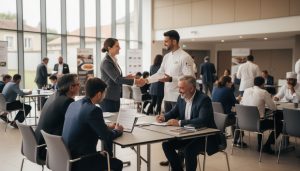 à thouars, un job dating rassemble employeurs et candidats afin de répondre à la pénurie de personnel qualifié dans le secteur de la restauration, facilitant ainsi les recrutements rapides.
