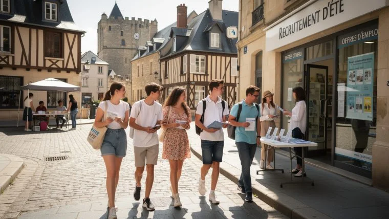 au mans, découvrez comment ces jeunes dynamiques partent à la recherche d'un job d'été motivant pour vivre une expérience enrichissante et pleine d'entrain.
