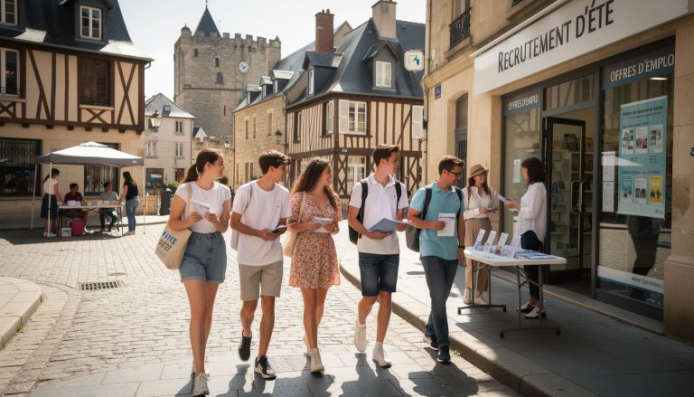 au mans, découvrez comment ces jeunes dynamiques partent à la recherche d'un job d'été motivant pour vivre une expérience enrichissante et pleine d'entrain.