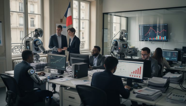 en france, l'intelligence artificielle menace un emploi sur six, mettant en danger cinq millions de postes et bouleversant le marché du travail.