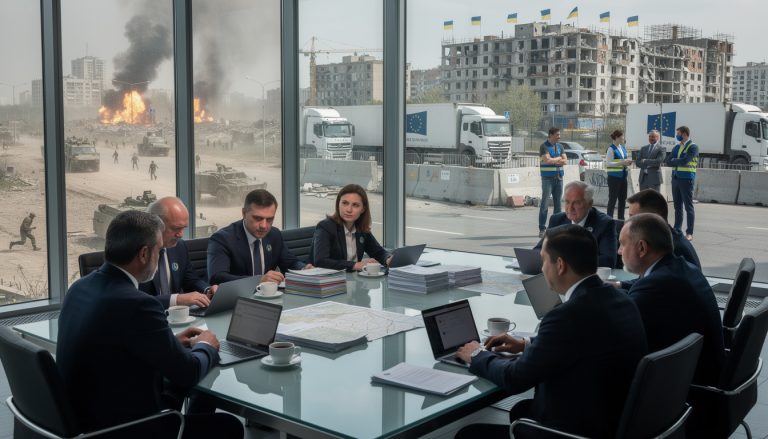 l'ukraine tente de relancer les négociations de paix alors que le conflit en iran s'aggrave et que l'aide européenne reste bloquée, mettant la stabilité régionale en danger.