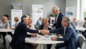 participez au job dating à coutances réservé aux candidats de plus de 50 ans, une opportunité unique pour dynamiser votre carrière et rencontrer des recruteurs.