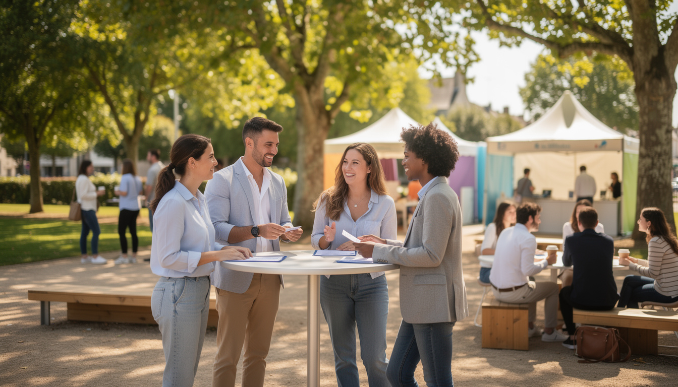 à fouesnant, découvrez le job dating, une alternative conviviale et détendue aux entretiens d'embauche classiques en bureau, pour faciliter les rencontres entre candidats et recruteurs.