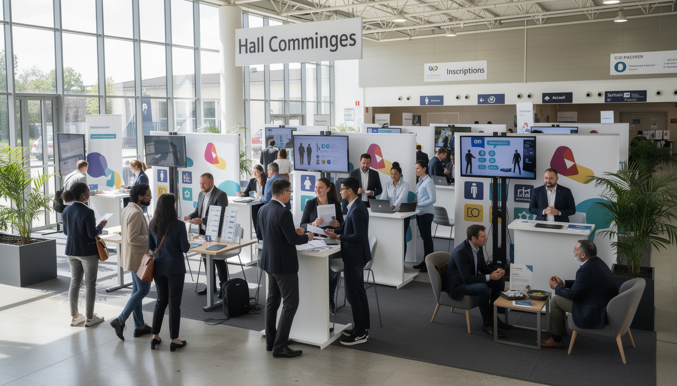 participez à la journée emploi à colomiers demain au hall comminges. rencontrez des recruteurs, découvrez des opportunités et boostez votre carrière !