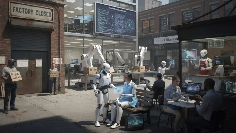 découvrez comment le marché de l’emploi se transforme avec le déclin actuel, boosté par l’essor de l’intelligence artificielle qui s’impose dans tous les secteurs, en particulier pour la génération de contenus et d'innovations.
