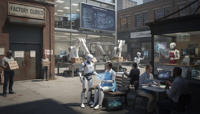 découvrez comment le marché de l’emploi se transforme avec le déclin actuel, boosté par l’essor de l’intelligence artificielle qui s’impose dans tous les secteurs, en particulier pour la génération de contenus et d'innovations.