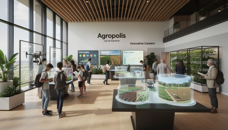 découvrez l’agropole en lot-et-garonne : une salle immersive innovante pour explorer les métiers et vivre une expérience unique.