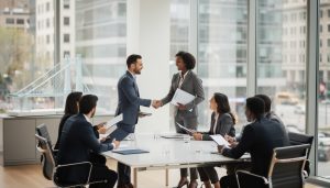 découvrez comment une rencontre privilégiée entre demandeurs d’emploi et entreprises crée un véritable pont vers de nouvelles opportunités professionnelles et un avenir prometteur.