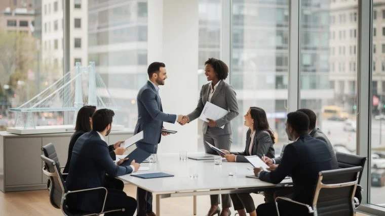 découvrez comment une rencontre privilégiée entre demandeurs d’emploi et entreprises crée un véritable pont vers de nouvelles opportunités professionnelles et un avenir prometteur.