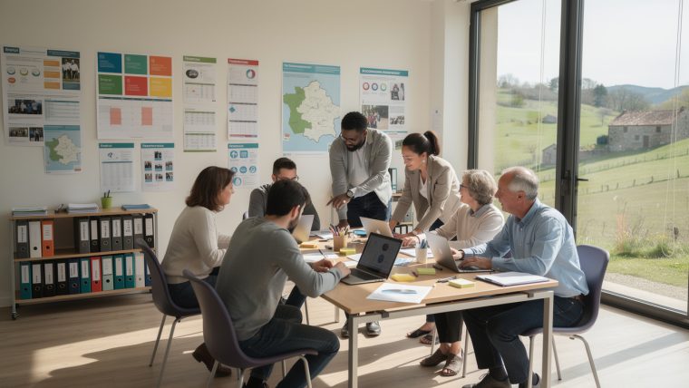 découvrez l’équipe dynamique de l’espace emploi formation des causses à l’aubrac à saint-geniez-d'olt-et-d'aubrac, engagée pour l’emploi et la formation locale.