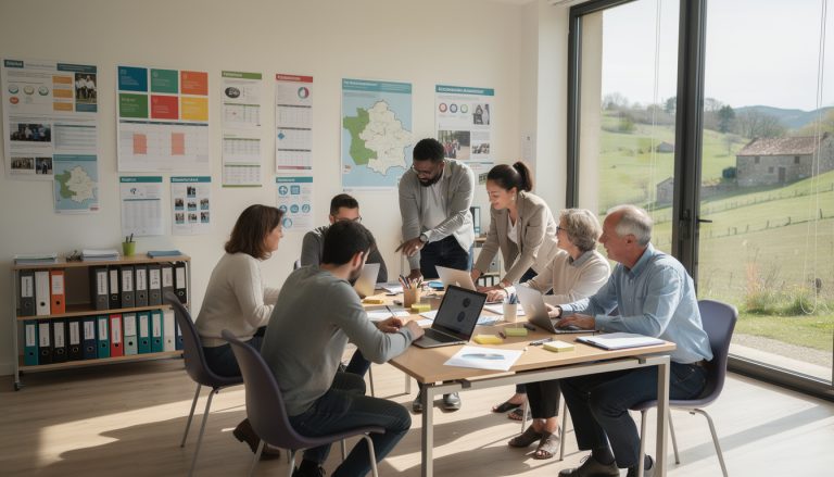 découvrez l’équipe dynamique de l’espace emploi formation des causses à l’aubrac à saint-geniez-d'olt-et-d'aubrac, engagée pour l’emploi et la formation locale.
