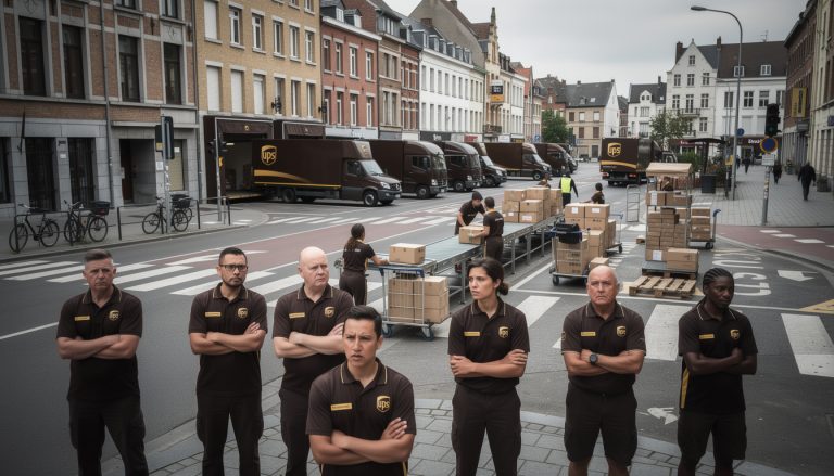 ups prévoit la suppression possible de 525 emplois en belgique, suscitant des inquiétudes sur l'impact de cette décision sur l'emploi local et l'économie régionale.