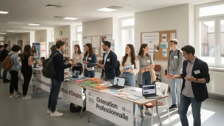 découvrez le succès du forum de l’emploi organisé au lycée raymond-savignac à villefranche-de-rouergue, une opportunité majeure pour les étudiants et les entreprises locales.