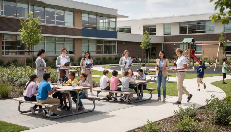 la fouillouse crée douze postes temporaires pour assurer l'encadrement des élèves lors de la pause déjeuner à l'école, garantissant sécurité et bien-être.