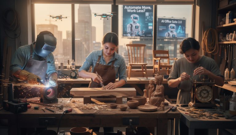 découvrez pourquoi les jeunes préfèrent aujourd'hui les métiers manuels, vus comme un refuge face aux risques que l'intelligence artificielle fait peser sur les emplois tertiaires.
