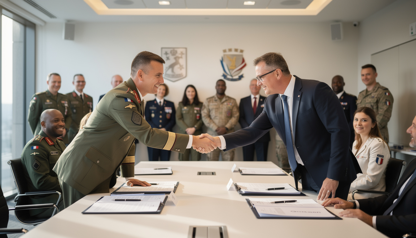 découvrez la signature d’une charte entre le 515e régiment du train et océalia visant à renforcer l'emploi des conjoints de militaires, favorisant leur insertion professionnelle et leur soutien au sein des familles militaires.