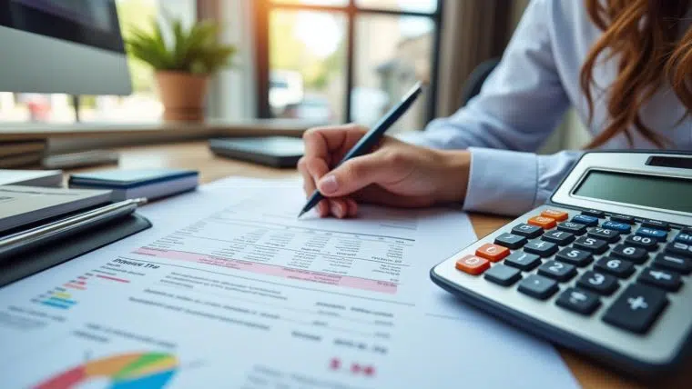 Bulletin de salaire et calculatrice pour vérifier un solde de tout compte