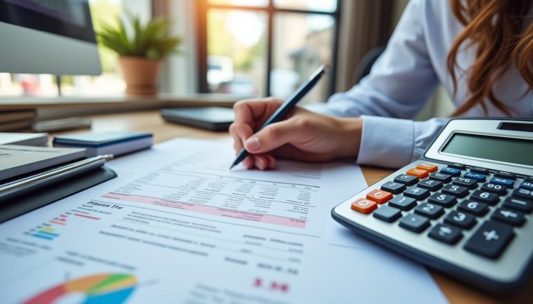Bulletin de salaire et calculatrice pour vérifier un solde de tout compte