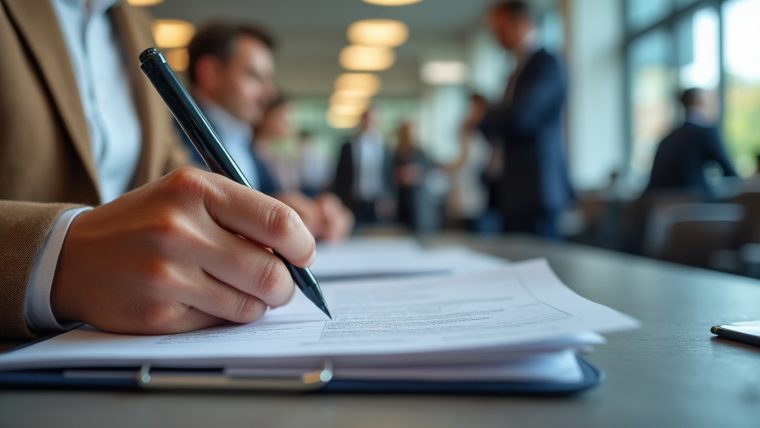 File d'attente de demandeurs d'emploi dans une agence France Travail